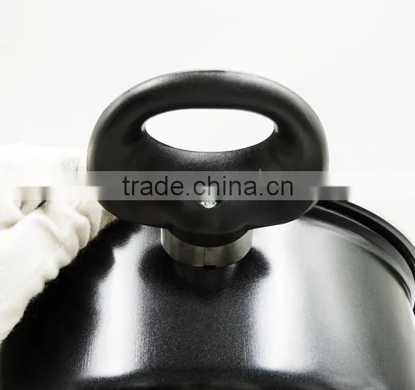 Forged Aluminum Imitation Nonstick Coating Pressed Aluminum Casserole Hot Pot Cheap Price photo-5