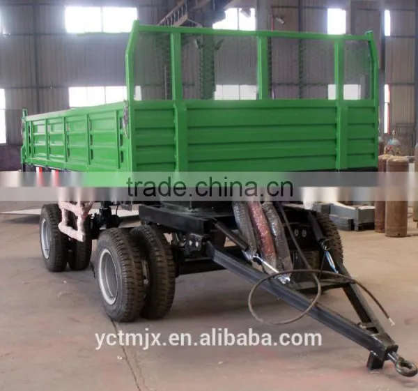 8 Wheels Heavy Farm Trailer for Sale for Africa Market Truck photo-3