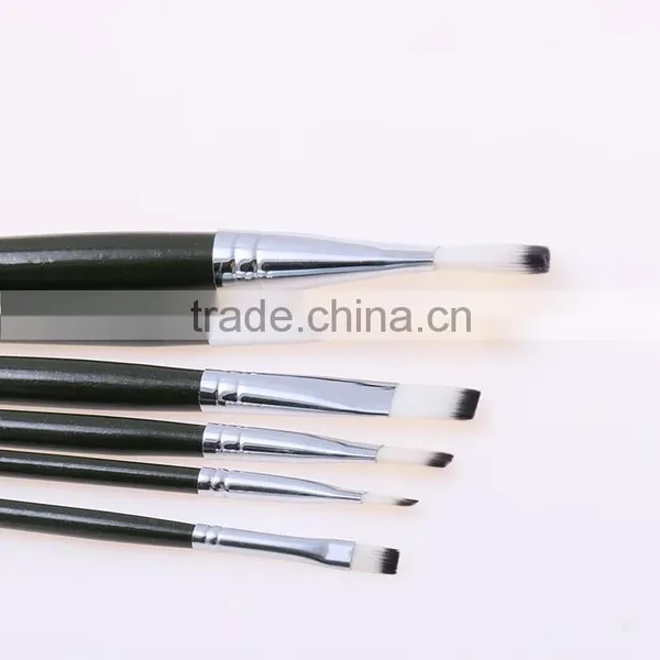 Free Sample 6pcs Set Fine Nylon Hair Wooden Handle Artsit Painting Brush photo-2