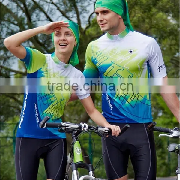 Couples Dress Fuming Apparel Sportswear Bicycle Custom Cycling Jerseys Cycling Wear