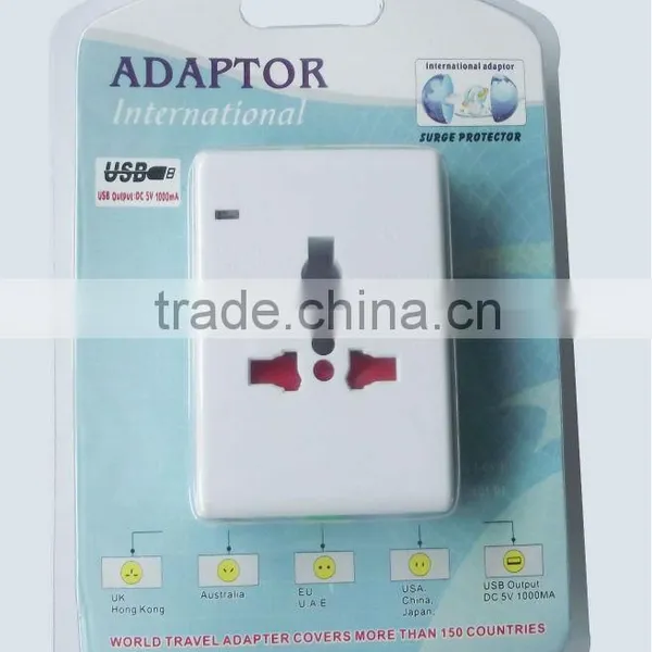 Multi-Nation Travel Adapter With USB Charger photo-6