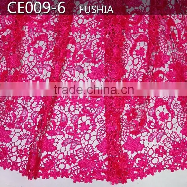 2015 CE009 African Lace With Chemical Lace Feature Handcut/ Guaranteed Quality photo-6