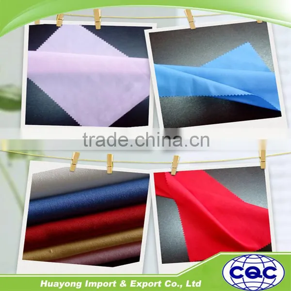 Dacron Polyester Cotton Blend Woven tc Shirting Fabrics for Workwear/pajamas Garment