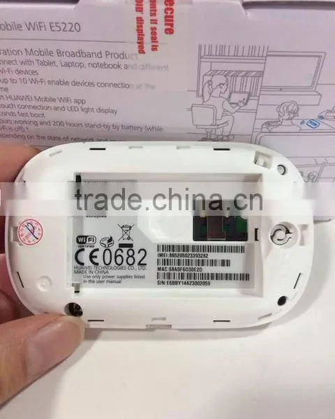 Unlocked Stock Huawei E5220 Wifi Router 21mbps photo-3
