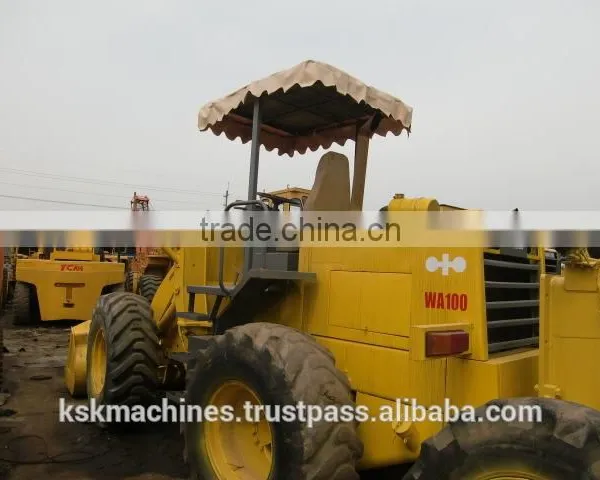 Japan The Best-Selling Brand Used WA100 Wheel Loader photo-3