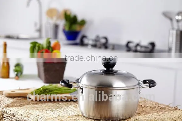 LFGB Food Grade Cookware Stainless Steel Sauce Pot photo-4