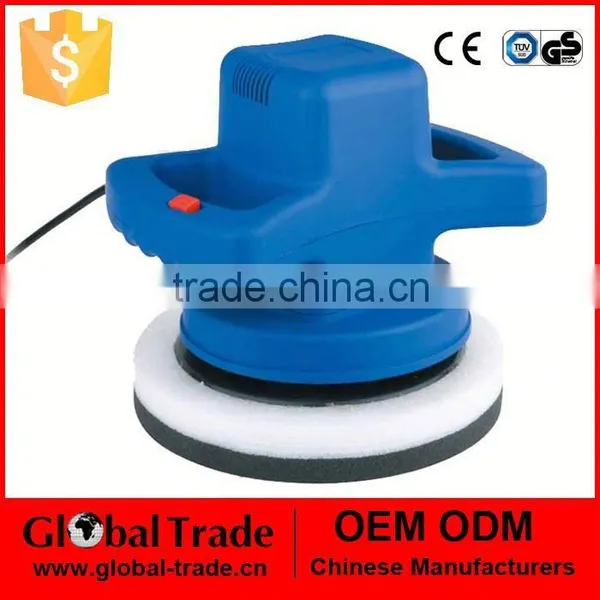 163505 8",9",10" Orbital Electric Car Polisher Buffer Kit with Polishing & Buffing Bonnets Car Polisher