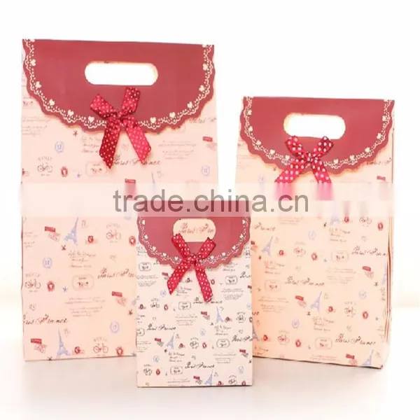 Fashionable Handmade Decorative Paper Gift Bags