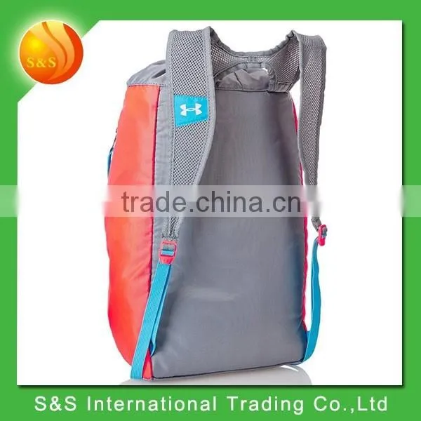 New Style Good Quality Large Capacity Fashion Nylon Drawstring Backpack photo-3