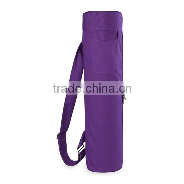 Full Zip Polyester Cargo Pocket Gym Carrying Bag Yoga Mat Bag photo-3