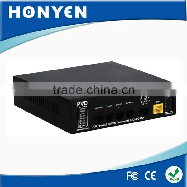4 CH PVD Balun Connector HY-PV604J