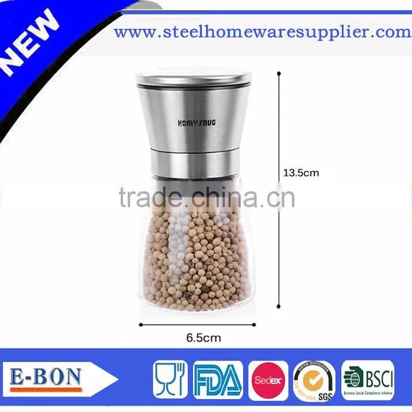 High Quality Advanced Hotel Stainless Steel Salt and Pepper Mill Kitchenware photo-3