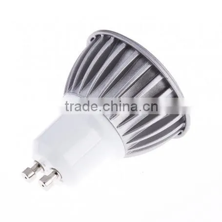 LED SpotlightLED 6W Spotlight 400LM Warm White Silver COB Led Spot Light GU10 photo-2