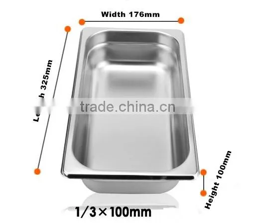 Stainless Steel Gastronom Pan,GN Pan,Food Tray