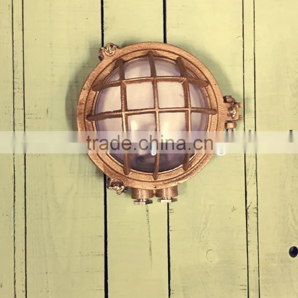 <HOT> LOFT Design 12V/24V/110V IP56 Watertight Steel Vintage Wall Light photo-5