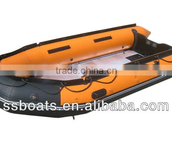 Sunshine 11'8"360cm Inflatable Boat Tender Dinghy Fishing Camping Pontoon Boat photo-3