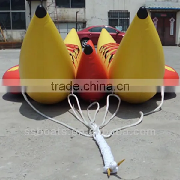 Double Tube Inflatable Banana Boat for Sale photo-6