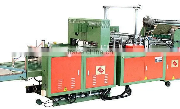 Servo Motor Driven Full Auto Garbage Bag Making & Folding Machine for T-Shirt Style & Flat Style photo-3