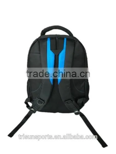 2015 China Manufacturer Multi- Compartment Black Laptop Backpack for School photo-3