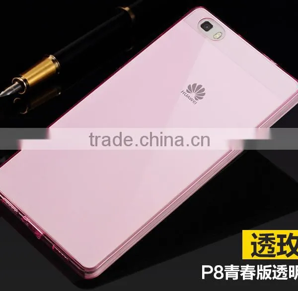 Ultra Thin Colorful TPU Case For Huawei P8/P8 Lite Cases Mobile Phone Cases photo-6