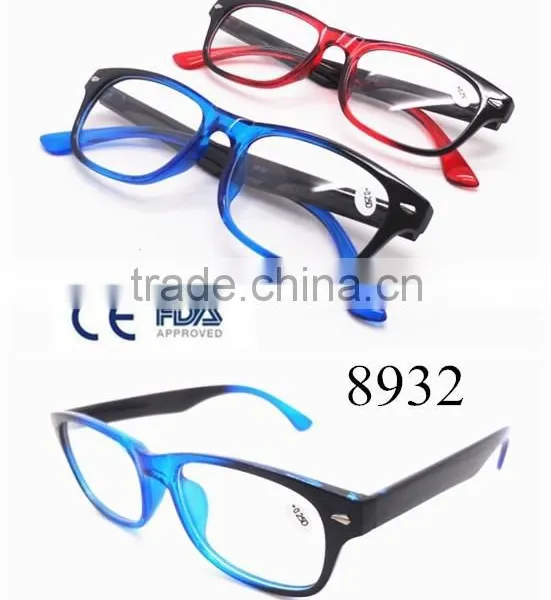 Wholesale Plastic Gradient Color Optical Frame