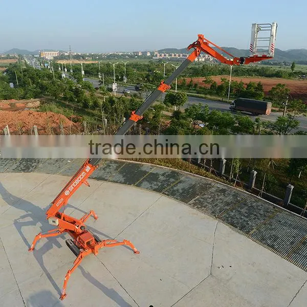 Factory Towable Spider Boom Lift/arm Lift/sky Lift Table With Diesel Engine photo-3