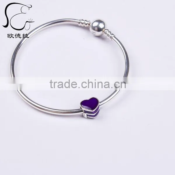 Crystal Stone Silver Phoenix Pendant for Best Friend