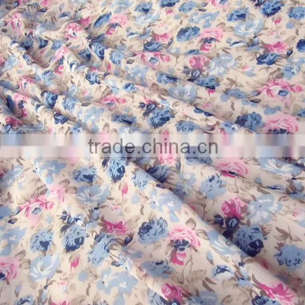 Wholesale Polyester Printed Chiffon Fabric For Dress