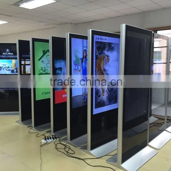 55" Floor Standing Digital Signage Advertising Touch Screen Kiosk photo-3