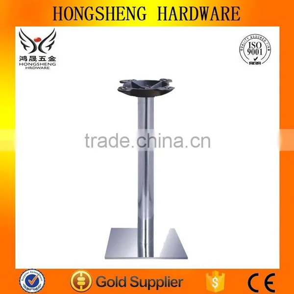Stainless Steel 201/304 Table Legs for Glass Table Square Table Legs Furniture Leg HS-A061