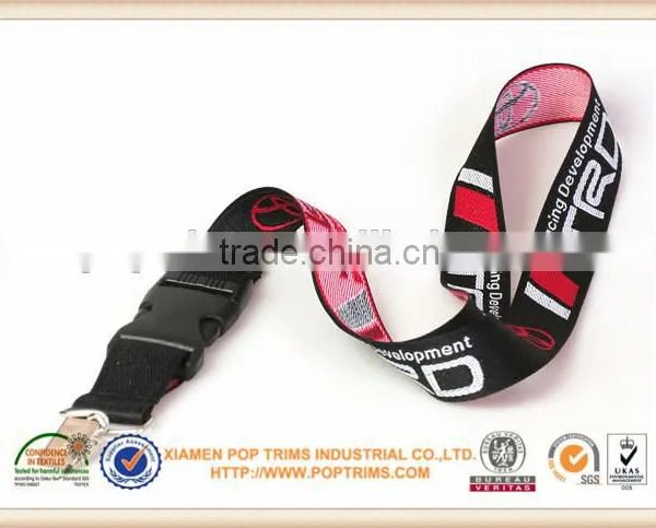 Lanyard Strap With Custom Woven Design Low MOQ photo-2
