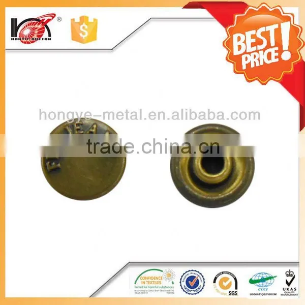 Open Top Shank Button Rivet Buttons for Shoes Clutch Facing and Rivets Clothes Accessories photo-3