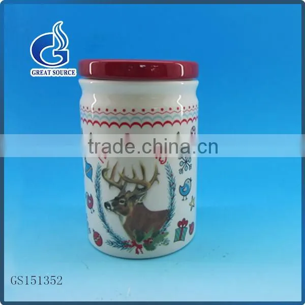 Square Ceramic Kitchen Storage Canisters photo-5