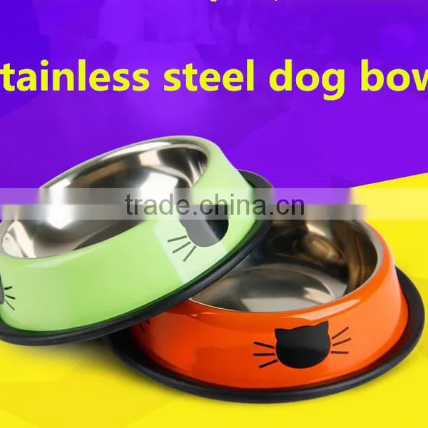 Pet Bowls & Feeders Type Stainless Steel Dog Water Bowls
