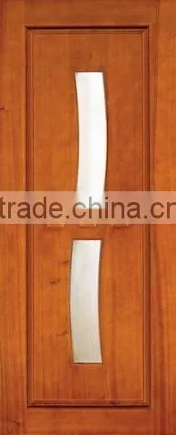 Wooden Glass Door