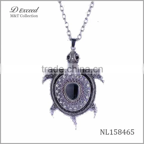 2015 Funky Pendants Necklace,tortoise Gold Chain Necklace photo-4