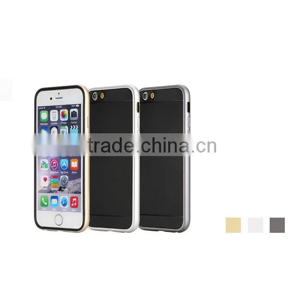 Rock Kani Series Metal Bumper+TPU Back Cover for Apple Iphone 6 photo-4