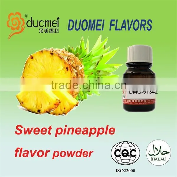 Sweet pineapple flavor powder, flavour powder