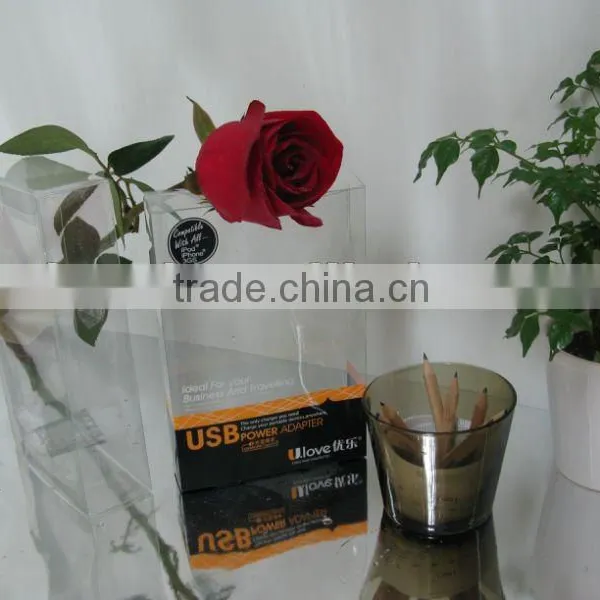 Plastic Package Box With Printing Part