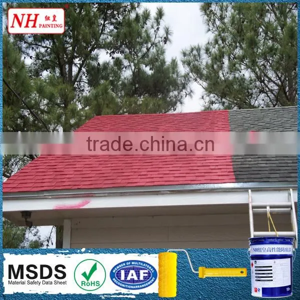 White Waterproof Not Discolor Paint for Asphalts Shingles Roofing photo-6