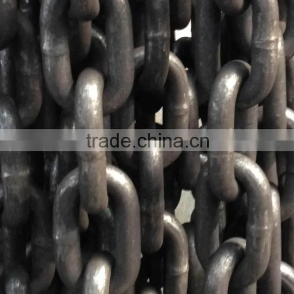 Open Link Ship Chain 44mm Black or HDG Surface for Buoy photo-3