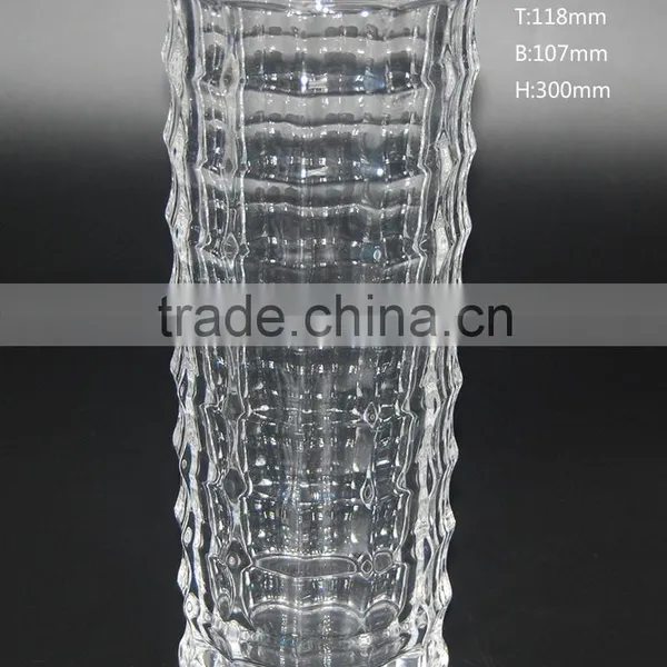 Wedding Family Decoration Clear Glass Vase photo-2