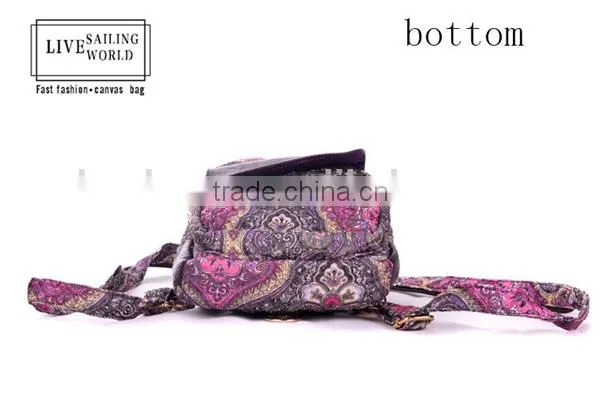 Brand New Design Chinese Folk Style Canvas Backpack & Chest Bag photo-4