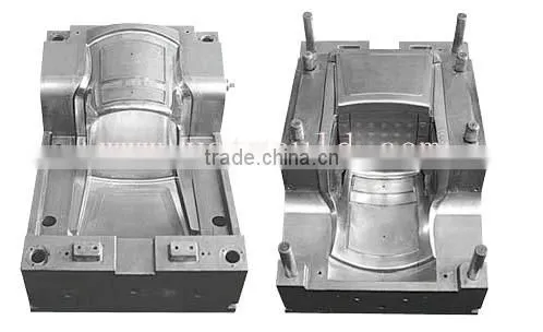 Plastic Chair Mould With Different Seat Back Design, Customed Design New Modle Plastic Chair Mould photo-3