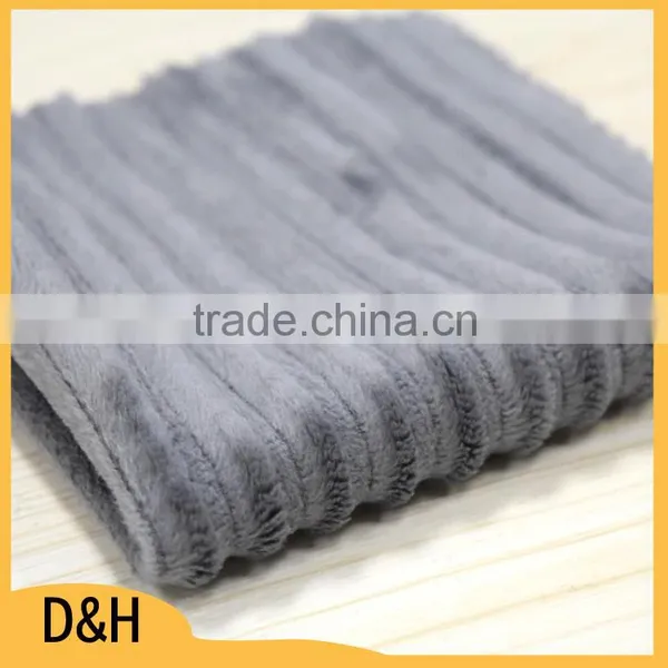 Fast Delivery Sample Available 100% Polyester Material Corduroy Fabric for Blanket