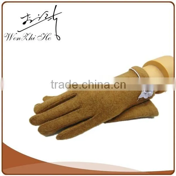 Women Thermal Running Arthritis Woolen Glove in Color Card photo-2