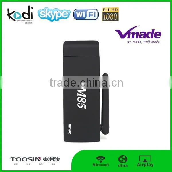 M85 Android 4.4 Amlogic S805 Quad Core Fire Stick Android Dongle Remote