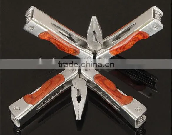 OEM Wooden Handle Pliers With Stainless Steel photo-6