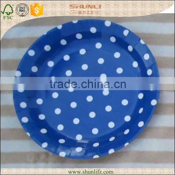 China Custom Printed Disposable Paper Plates photo-5