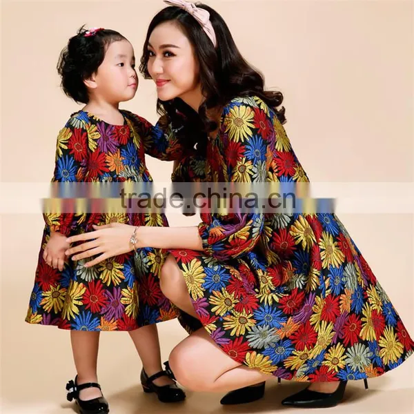 Latest Beautiful Mommy and me Maxi Dress